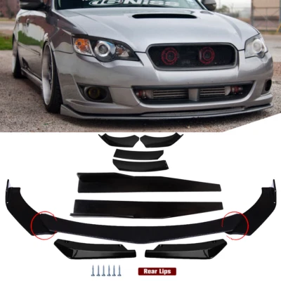 Coupe Sedan Car Front Bumper Lip Spoiler Splitter Body Kit For Subaru Legacy Se - Image 1 of 4