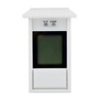 Indoor Outdoor Wall Room Thermometer Large LCD Max Min Display for Gardens