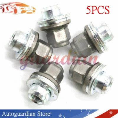 5x Tuercas metálicas estándar para rueda de coche C2C35294010 para Jaguar S-Type X-Type XJ8 Foto 1 de 4