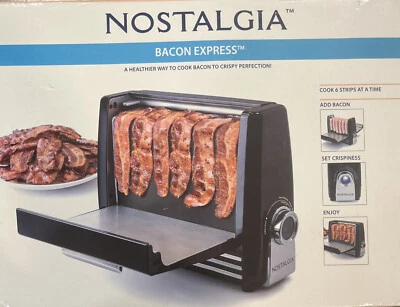 Nostalgia BCN6BK Bacon Express Crispy Grill - Image 1 of 2