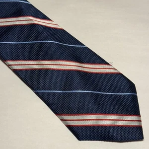 Vintage FORSYTH of Canada Men's Handmade 100% Silk Necktie Striped Necktie - Picture 1 of 7