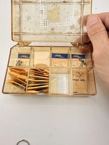 Box Of Miscellaneous Watch Parts VTG Assorted Benrus Crowns & Stems - Picture 1 of 6