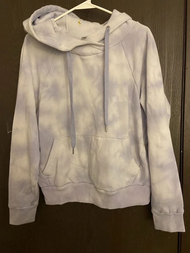 90 Degree by Reflex New Women's Junior's Hoodie Pullover Cloud Blue Size Large - Image 1 of 1