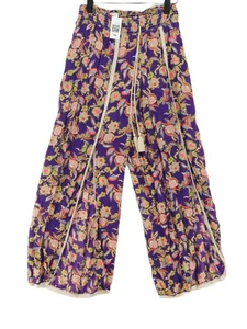 Anthropologie Women's Sports Bottoms S Multi Rayon with Cotton Sweatpants - Picture 1 of 5