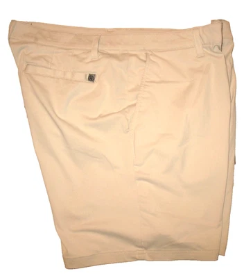 HUDSON & BARROW - 38 - LT PANTALONES CORTOS BEIGE - BOLSILLOS - ENTREPIERNA 8" - TELA DE POLIETILENO SUAVE Foto 1 de 4