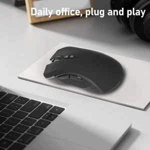 Wireless Gaming Mouse 7D 4800 DPI Adjustable Ergonomic 5 Million Clicks 2.4G Set - Picture 1 of 22