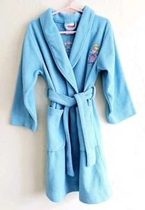 Vtg Disney Princess Cinderella Robe Girls Sz 6 Fleece Bathrobe Fairytale Dreams - Picture 1 of 8