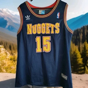 Nikola Jokic #15 Denver Nuggets 1990s Jersey Mutumbo Era, Abdual-rauf Era, 1/1 - Bild 1 von 9