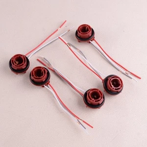 5x Universal 1157 BAY15D LED Light Lamp Bulb Socket Holder Wire Connector New - Picture 1 of 5