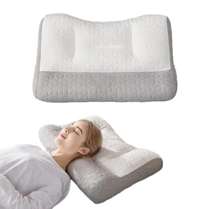 Neck Massage Sleep Apnea Pillow Non-Collapse Neck Pillow Bedroom Use - Picture 1 of 12