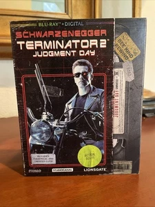 Terminator 2 Judgement Day Blu-ray/Digital Retro VHS Slipcover OOP BRAND NEW - Picture 1 of 4