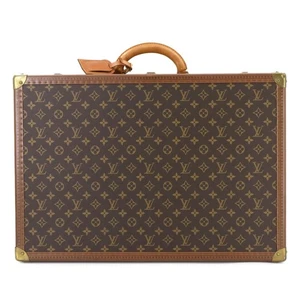 LOUIS VUITTON Monogram Alzer 60 Trunk Travel Case Bag M21228 Purse 90273012 - Picture 1 of 11