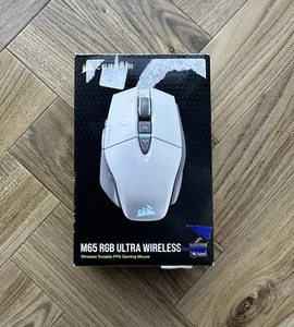 Corsair M65 RGB Ultra Wireless Gaming Mouse - biała - Zdjęcie 1 z 3