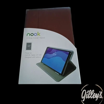 Brand New Nook 2-Way Cover Stand for 10" HD Lenovo Tablet Cinnamon Color by B&N - Image 1 of 2