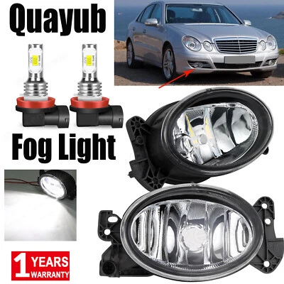 Par de lâmpada de direção dianteira de neblina para Mercedes Benz CLK E ML classe destro + LH - Imagem 1 de 4