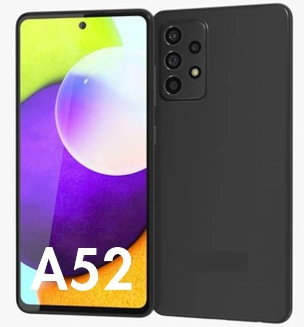 Samsung Galaxy A52 128GB Unlocked Smartphone Black - UK Model - VERY GOOD A - Image 1 of 1