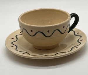 Metlox Poppy Trail Cup & Saucer California Made Vintage - AS IS - Picture 1 of 11