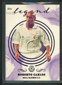 2022 ROBERTO CARLOS 24/25 TOPPS UEFA CHAMPIONS LEAGUE LEGEND - Picture 1 of 2