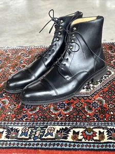 Bexley Enfield Cap Toe  Schwarz Herren Boots /stiefel Gr 45 EU/10,5 UK/11US/Neu - Bild 1 von 24