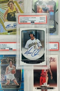 🔥 PSA10 GEM Mint Matt Olson 2013 1st Bowman Chrome  RC Auto #BCPMO, BRAVES 🔥 - Picture 1 of 2