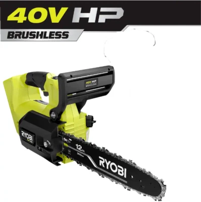 Motosierra inalámbrica RYOBI 12" sin escobillas 40V iones de litio *solo herramienta* potente Foto 1 de 4