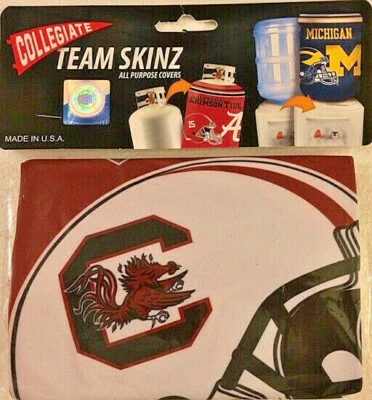Cubierta del enfriador de agua del tanque de propano Gamecocks de Carolina del Sur con licencia de la NCAA cualquier 5 galones Foto 1 de 4
