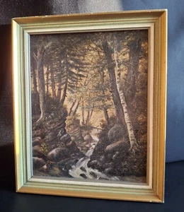 Altes Ölgemälde *Waldstück * - Bild 1 von 11