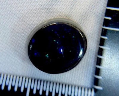 N1! 2.5 TCW Lightning Ridge Natural Opal from Australia. Black Opal Cab. SL254 - Image 1 of 4