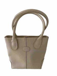 Tod's Vintage Cream Leather Diana bag - Picture 1 of 12
