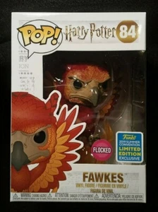 SDCC 2019 Exclusive FLOCKED Fawkes 84 Harry Potter with FREE Protector - Picture 1 of 6