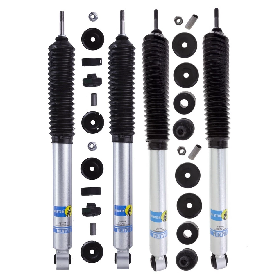Bilstein B8 5100 Front and Rear Shock Absorbers Kit For Ram 2500 6.7L L6 14-18 - Image 1 of 1