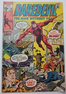 INCOMPLETE Daredevil #74 (Marvel Comics, 1971) MISSING PAGES - Picture 1 of 5