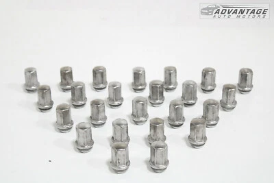 2019 - 2022 雪佛兰西装外套轮轮 RIM LUG NUT BOLT 银色 24 件套 原始设备制造商 — 第 1/4 张图片