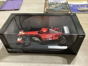 Hot Wheels 1/18 F2003-GA Michael Schumacher pre-owned w/ combined post - Picture 1 of 14