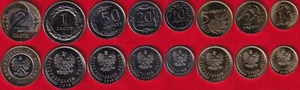 Poland set of 8 coins: 1 grosz - 2 zlote 2019 UNC - Picture 1 of 1