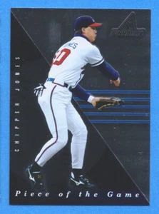 1998 Pinnacle Plus Piece of the Game #4 Chipper Jones Braves - Imagen 1 de 1