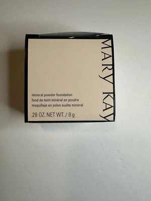 Mary Kay Mineral Powder Foundation W/Brush Bronze3 .28oz New In Box  - Image 1 of 4