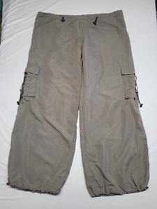 Pantalones cargo Motel para mujer al aire libre XL pierna ancha cintura ajustable camping - Imagen 1 de 14