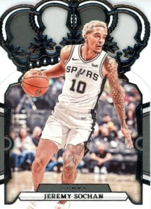 2024 Panini Crown Royal Die Cut JEREMY SOCHAN SPURS - Picture 1 of 2