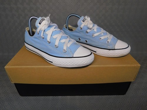 Converse chuck taylor basse donna adolescente taglia 2 UK blu chiaro