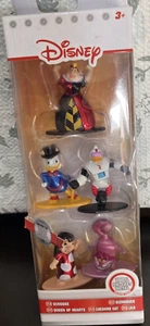 Disney confezione da 5 set figure da collezione metallo pressofuso nano metallo miscela figure NUOVO - Foto 1 di 8