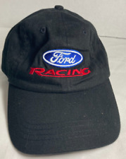 Ford Racing Logo Style Hat Cap Strap back Black