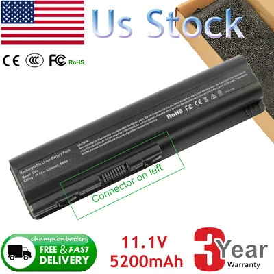 6Cell Laptop Spare Battery For HP Pavilion DV4 DV5 DV6 dv6-1245dx 484170-001 - Image 1 of 4