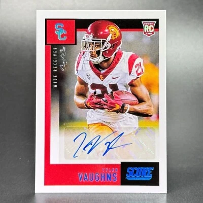 2021 Chronicles Draft Picks #SA-TYV Tyler Vaughns Rookie Auto Platinum 1/1 RC - Image 1 of 2