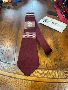 CORBATA PERÚ VINTAGE CORBATA TEJIDA TELAR - Imagen 1 de 3