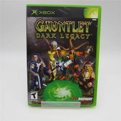 Gauntlet: Dark Legacy Xbox CIB W/ Reg Card Tested Must @@!! - Image 1 of 3