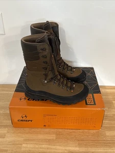 CRISPI Hunter CS GTX Forest Brown 10.5 Mens 44 EU New With Box 12" - Picture 1 of 4