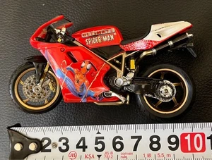 1/18 DUCATI 996 SPS Spider-Man SPIDER-MAN MARVEL Marvel Hero Ducati Diecast - Picture 1 of 10