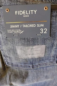 NWT FIDELITY Jeans "Jimmy" Tailored Slim Scorpion Jeans 32/34 from Nordstrom's - Picture 1 of 9