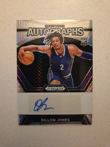 Autografo Dillon Jones 2024 Panini Prizm Draft Picks Hyper Prizm - Foto 1 di 2